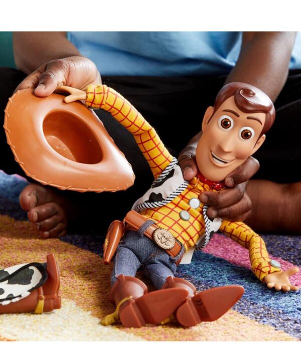 Disney Store Official Woody Interactive Talking Action Figure from Toy Story 4 - Image 2